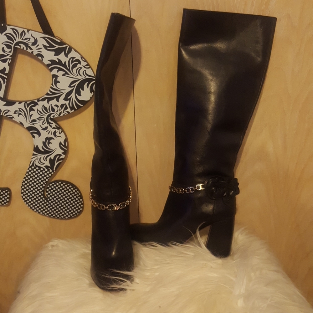 Tory Burch leather boots